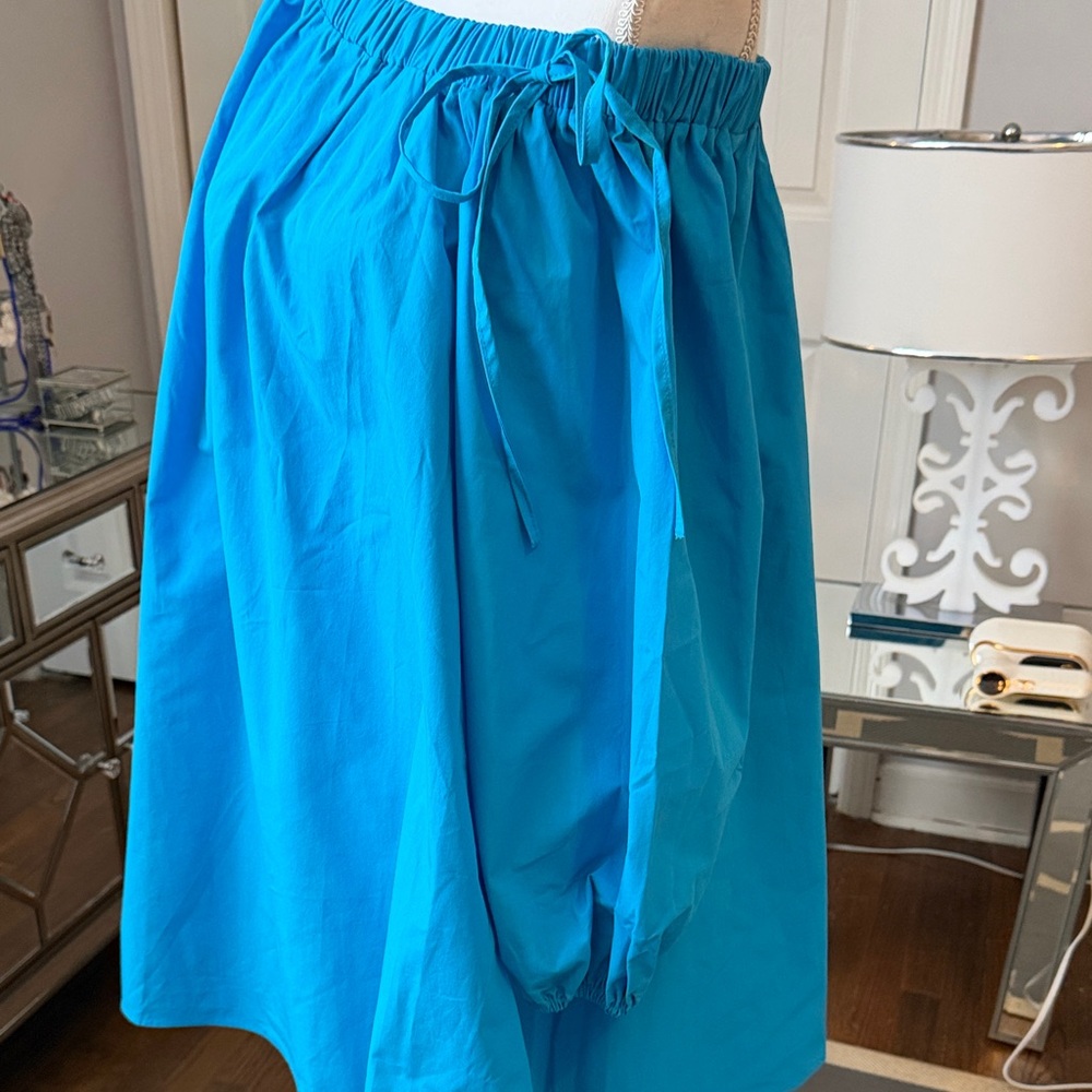 Topshop NWT One-Shoulder Turquoise Mini Dress FABULOUS Size 2 ❤️ - Picture 3 of 7
